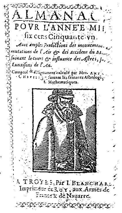 Almanach pour l’an 1651