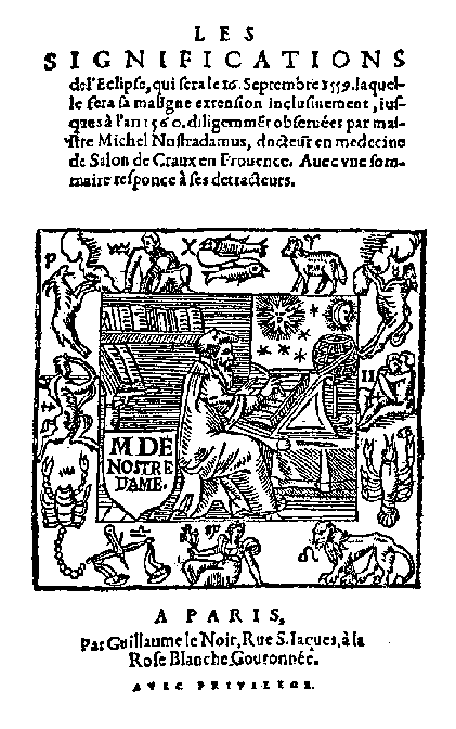 Significations pour Septembre 1559